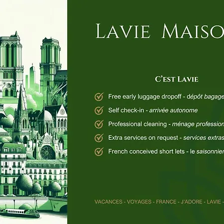 Lavie Maison - Chaleureux Proche Montmartre Lejlighed